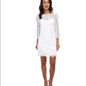 Lilly Pulitzer white lace dress XL
